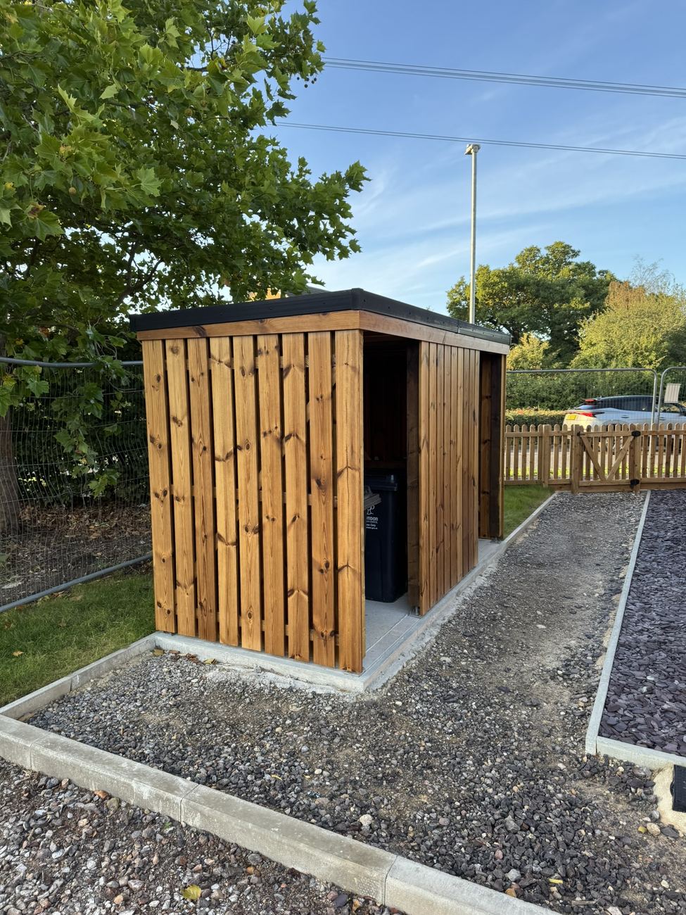 Timber bin store